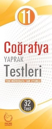 Palme 11.sınıf Coğrafya Yaprak Test Yeni