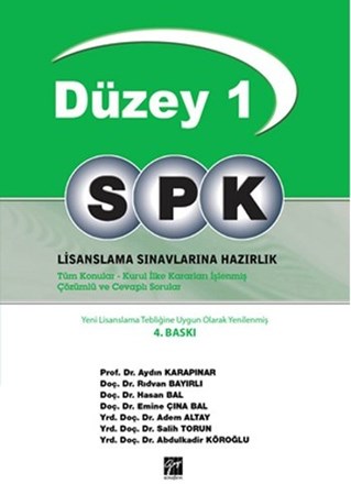Spk Düzey 1