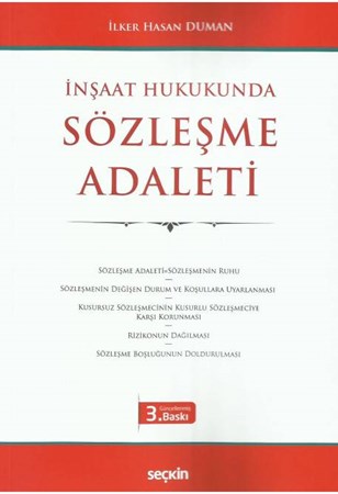 İnşaat Hukukunda Sözleşme Adaleti