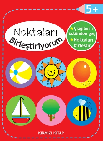 Noktaları Birleştiriyorum - Kırmızı Kitap +5 Yaş