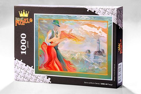 Dans Ve Müzik Serisi Tango 1000 Parça Puzzle Dm03 M