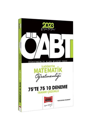 ÖABT İlköğretim Matematik Öğretmenliği Tamamı Çözümlü 10 Deneme 2023