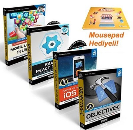 İos Tabanlı Mobil Programlama Seti 4 Kitap
