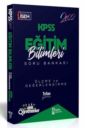 KPSS Eğitim Bilimleri Ölçme ve Değerlendirme Soru Bankası Çözümlü