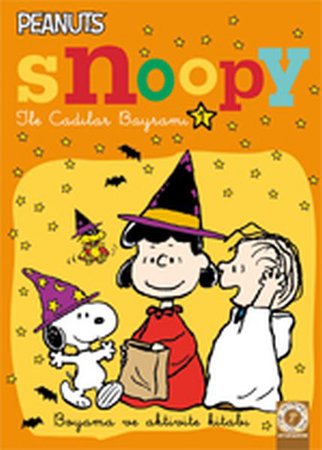 Snoopy ile Cadılar Bayramı 1 - Boyama ve Aktivite Kitabı