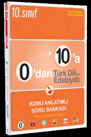 0 dan 10 a Türk Dili ve Edebiyatı Konu Anlatımlı Soru Bankası