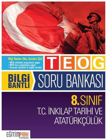 Eğitim Park 8. Sınıf T.c İnkılap Tarihi Ve Atatürkçülük Bilgi Bantlı Soru Bankası 18,00 Tl İadesiz