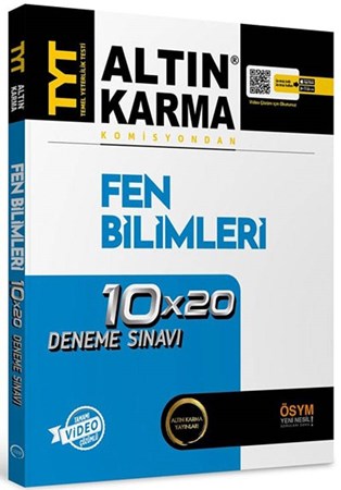 TYT Fen Bilimleri Video Çözümlü 10 x 20 Deneme Sınavı