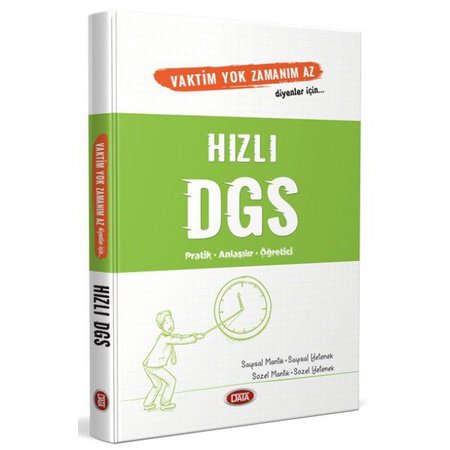 Data Hızlı DGS Vaktim Yok Zamanım Az Diyenler için