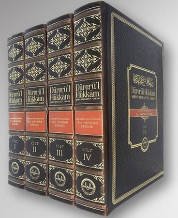Dürerül Hükkam Şerhü Mecelletil Ahkam (4 Cilt Takım) (Orta Boy)