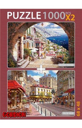 Archway Positano Reu Du Soleil 2X1000 Parça Puzzle 40140