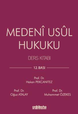 Medeni Usul Hukuku Ders Kitabı (Ciltli) 12.BASKI