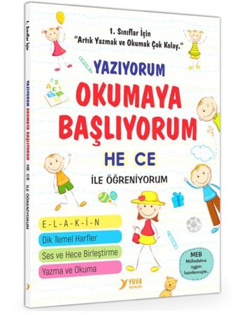 Yazıyorum - Okuyorum He Ce Kitabım