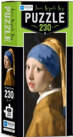 Blue Focus İnci Küpeli Kız - Puzzle 230 Parça