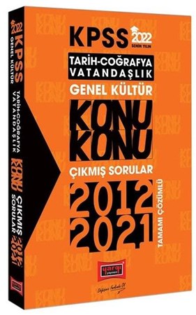 2022 KPSS Tarih Coğrafya Vatandaşlık Çıkmış Sorular Konu Konu Çözümlü