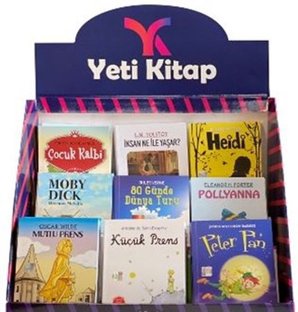 Yeti Çocuk Klasikleri Standı (120 Kitap - 10 Çeşit)