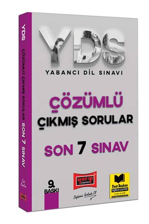 Yargı Yayınları YDS Son 7 Sınav Tamamı Çözümlü Çıkmış Sorular