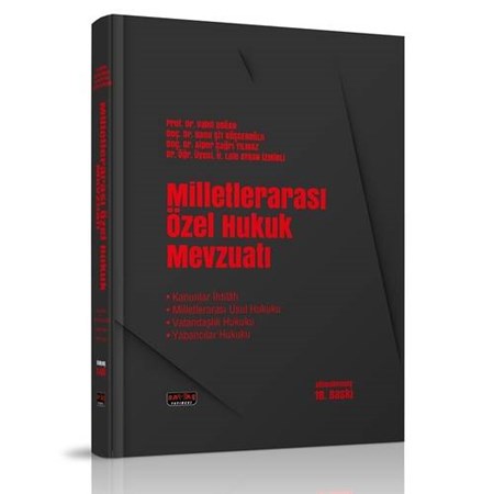 Milletlerarası Özel Hukuk Mevzuatı