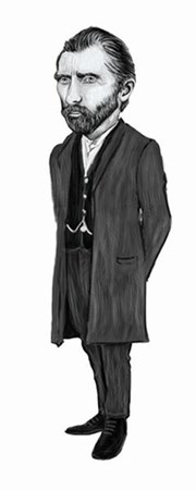 Vincent Van Gogh Karikatür Ayraç Aylak Adam Hobi