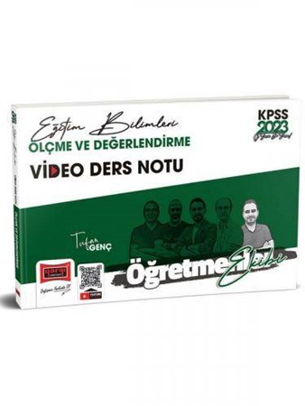 Eğitim Bilimleri Öğretmenler Ekibi Ölçme ve Değerlendirme Video Ders Notları