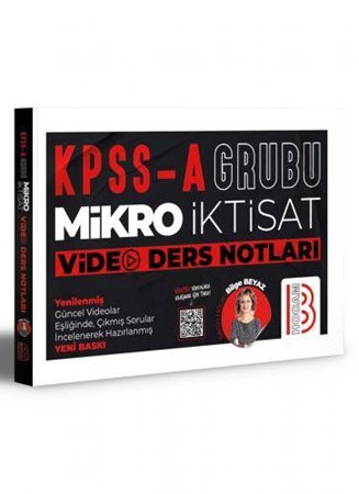 KPSS A Grubu Mikro İktisat Ders Notları