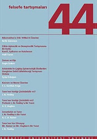 Felsefe Tartışmaları Sayı 44