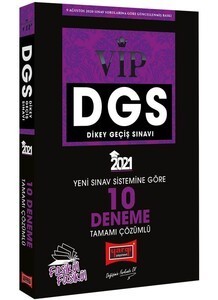 Yargı Yayınları 2021 Dgs Vip Yeni Sınav Sistemine Göre Tamamı Çözümlü 10 Fasikül Deneme