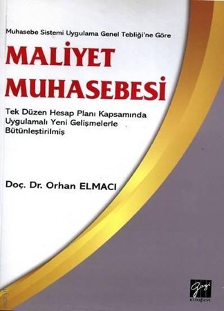 Maliyet Muhasebesi Orhan Elmacı