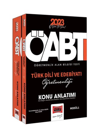 ÖABT Türk Dili ve Edebiyatı Öğretmenliği Konu Anlatımı (2 Cilt) 2023