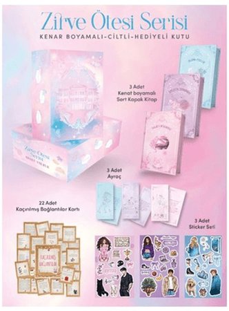 Zirve Ötesi Serisi Yan Boyamalı (3 Kitap Kutulu Set)