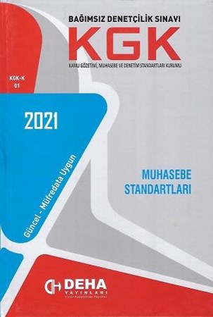 KGK Bağımsız Denetçilik Sınavı 2021 / Muhasebe Standartları