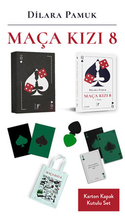 Maça Kızı 8 - 1. Kitap (Karton Kapak - Kutulu Set)