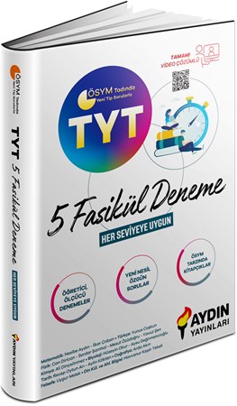Tyt 5 Fasikül Deneme / Her Seviyeye Uygun