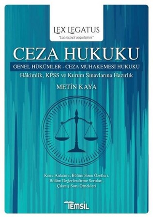 Ceza Hukuku Genel Hükümler - Ceza Muhakemesi Hukuku