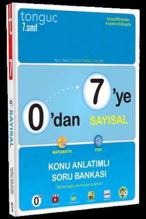 7. Sınıf 0 dan 7 ye Sayısal Konu Anlatımlı Soru Bankası