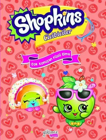 Shopkins Cicibiciler - Çok Konuşan Püslü Elma (Ciltli)