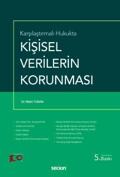 Karşılaştırmalı Hukukta Kişisel Verilerin Korunması- 5.BASKI