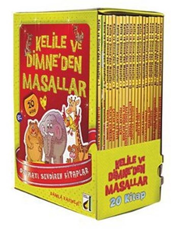 Kelile Ve Dimneden Masallar 20 Kitap Takım