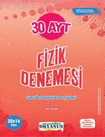 AYT Fizik 30 Denemesi