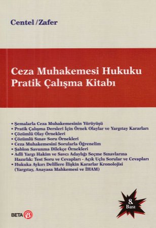 Ceza Muhakemesi Hukuku Pratik Çalışma Kitabı