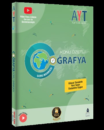 AYT Konu Özetli Coğrafya Soru Bankası