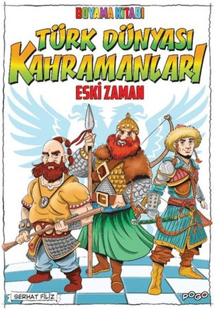 Türk Dünyası Kahramanları Boyama Kitabı