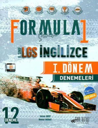 8. Sınıf LGS İngilizce Formula Serisi 12 Denemeleri