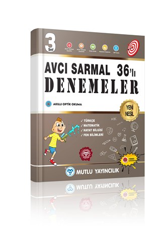 3.Sınıf Avcı Sarmal 36 lı Deneme