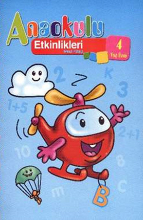 Anaokulu Etkinlikleri Mavi Kitap (4 Yaş)