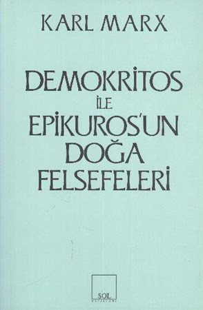 Demokritos Ile Epikuros'un Doğa Felsefeleri