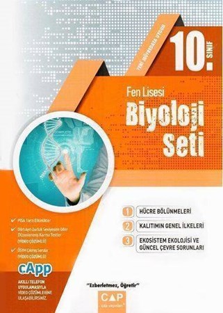 Çap 10. Sınıf Fen Lisesi Biyoloji Seti