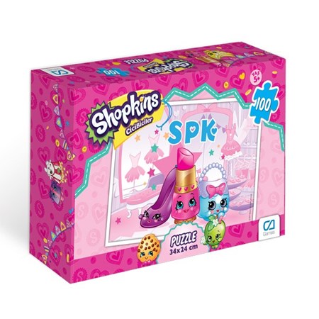 Shopkins Puzzle 100 1 Ca.5005