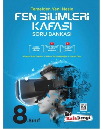 Kafa Dengi Yayınları 8. Sınıf LGS Fen Bilimleri Kafası Tümü Video Çözümlü Soru Bankası
