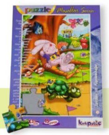 Tavşan Ile Kaplumbağa 15 Parça 6152